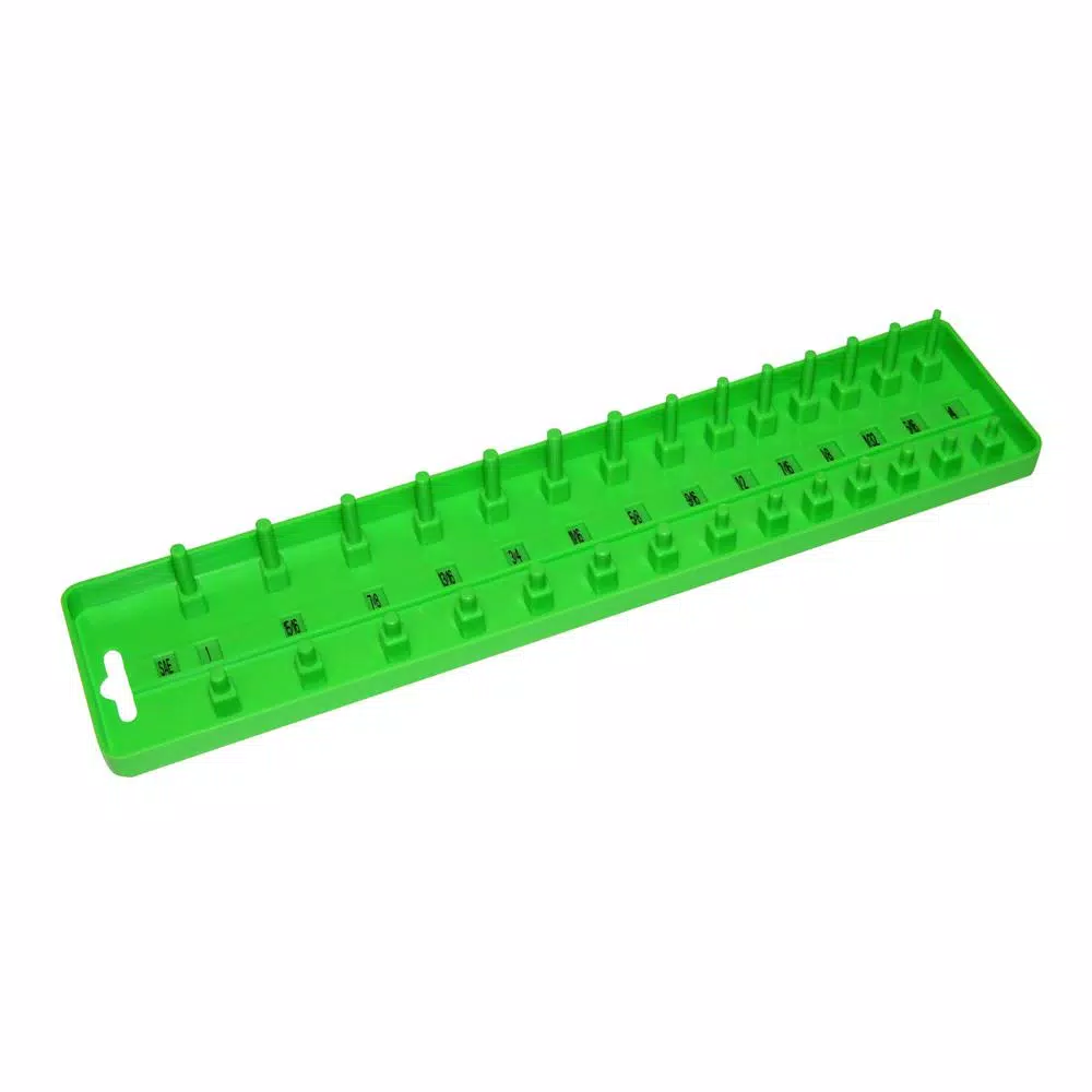 Top 10 🔥 Tool Accessories Grand Rapids Industrial Products Grip 3/8 In. No Compartments Socket Tray, Green ⭐