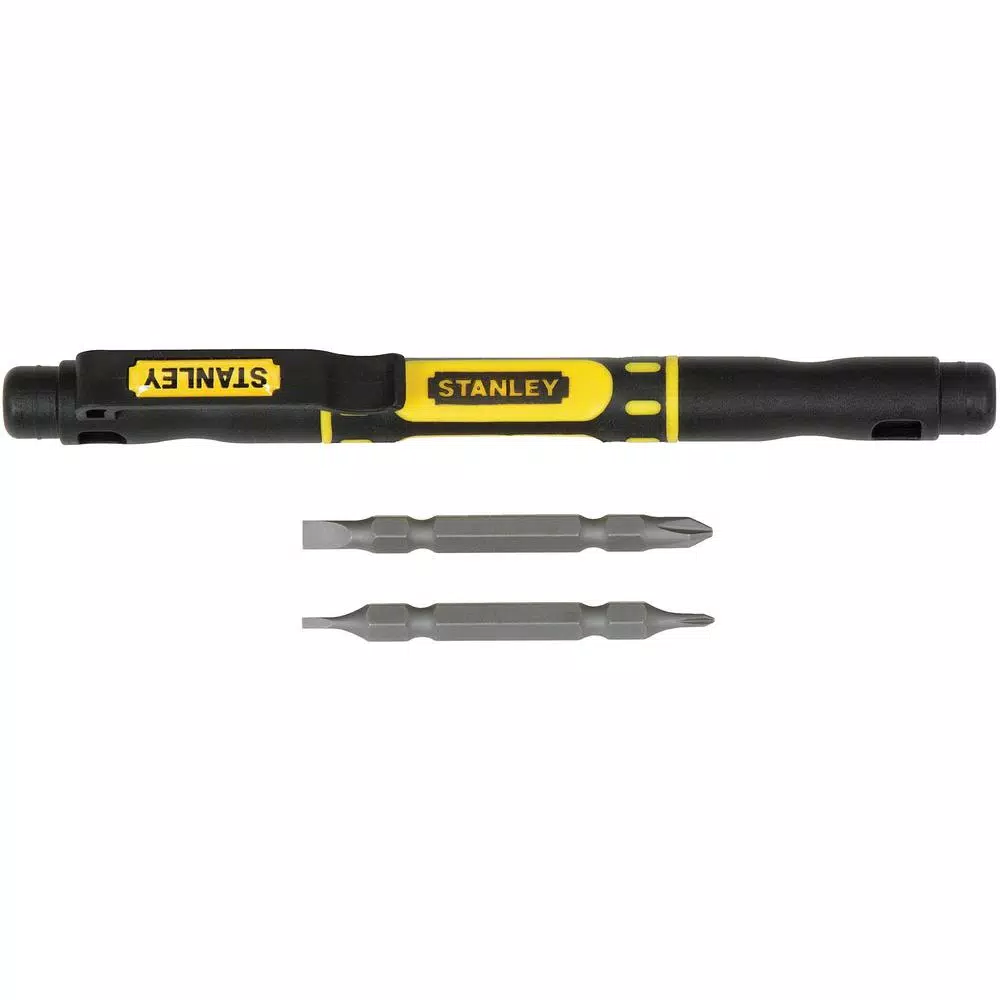 Outlet ✔️ Screwdrivers & Nut Drivers Stanley 4-in-1 Pocket Screwdriver 🤩