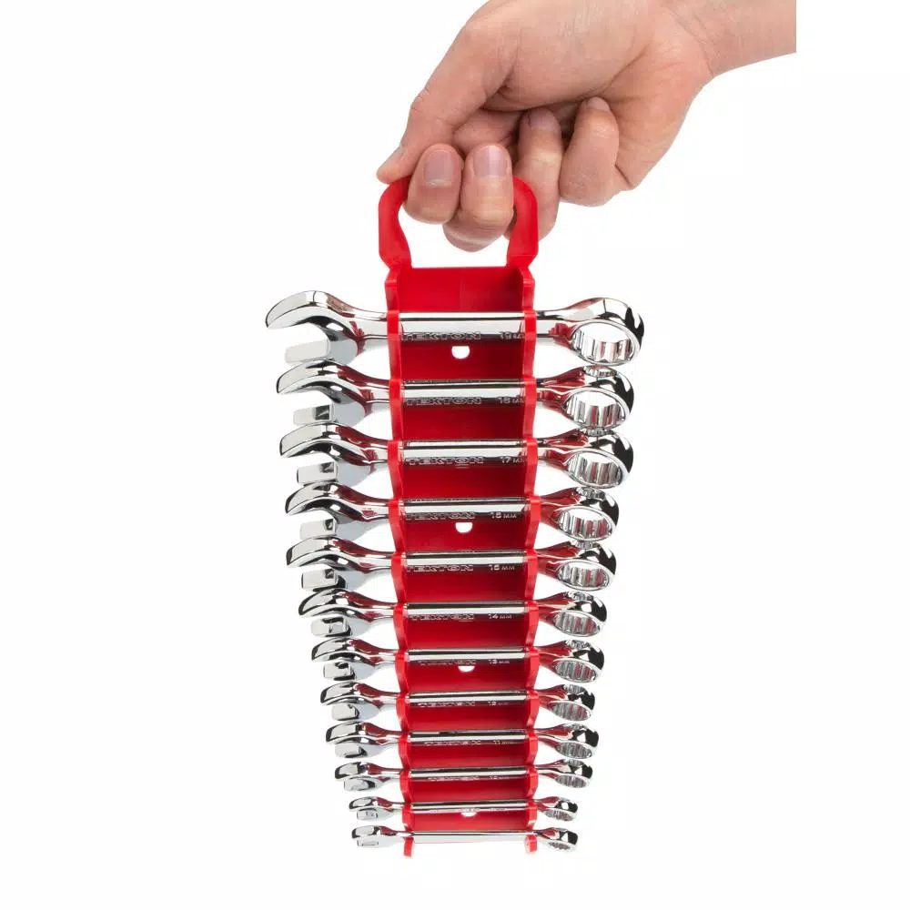 Best deal ❤️ Tool Accessories TEKTON 2.3 In. 12-Tool Store-and-Go Stubby 🔧 Wrench Rack Keeper In Red 🔔 4 Best deal ❤️ Tool Accessories TEKTON 2.3 In. 12-Tool Store-and-Go Stubby 🔧 Wrench Rack Keeper In Red 🔔 - Image 4