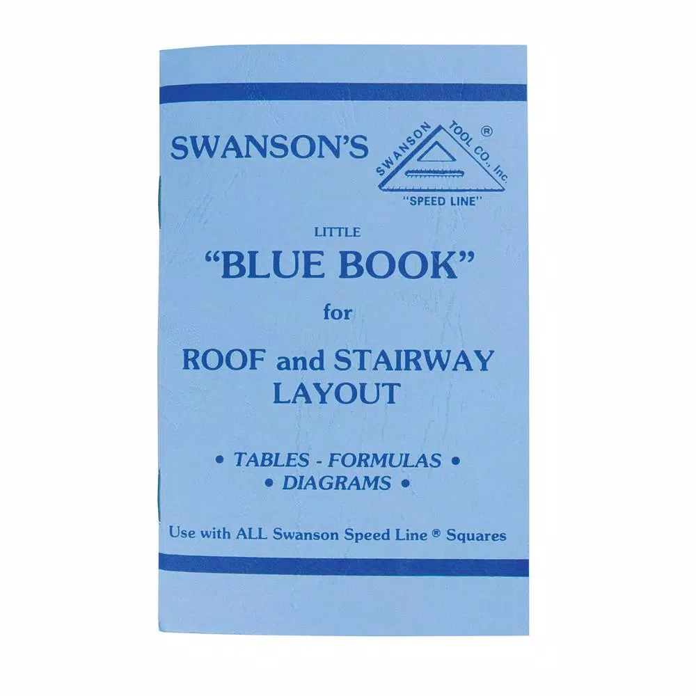 Cheap 😉 Tool Accessories Swanson Little Blue Book Of Instructions For Roof And Stairway Layout 🔥