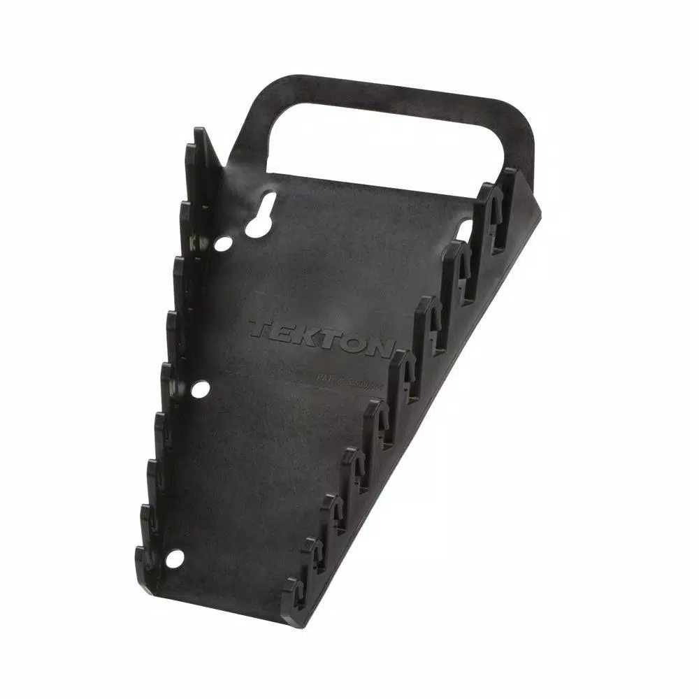 Best Pirce 🎁 Tool Accessories TEKTON 5 In. 9-Tool Store-and-Go 🔧 Wrench Rack Keeper In Black 🎉