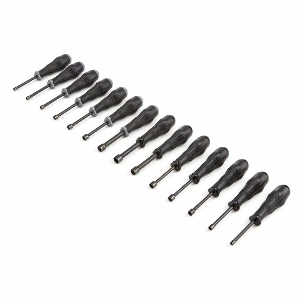 Promo 🥰 Screwdrivers & Nut Drivers TEKTON 3/16-1/2 In., 5-10 Mm Nut Driver Set (14-Piece) 😍