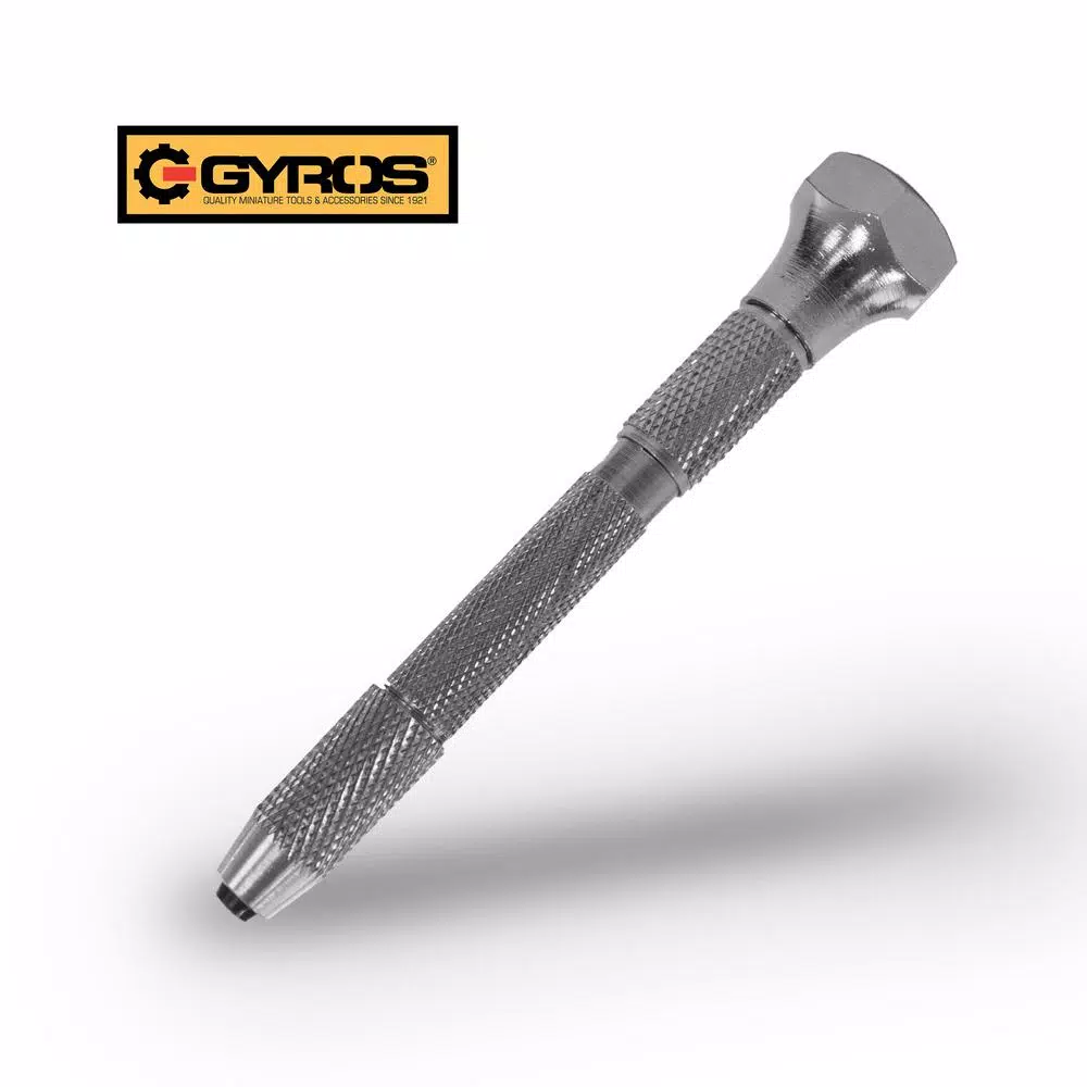 Cheapest 👏 Tool Accessories Gyros Swivel Head Pin Vise With 2 Collets 💯