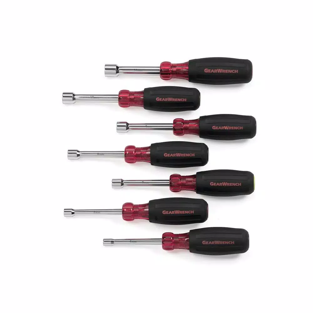 Best Pirce 🤩 Screwdrivers & Nut Drivers GEARWRENCH Metric Nutdriver Set (7-Piece) ❤️