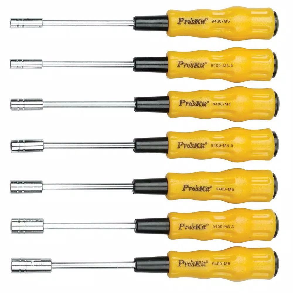Deals 👏 Screwdrivers & Nut Drivers Pro’sKit Hex Nut Driver Set (7-Piece) 😍
