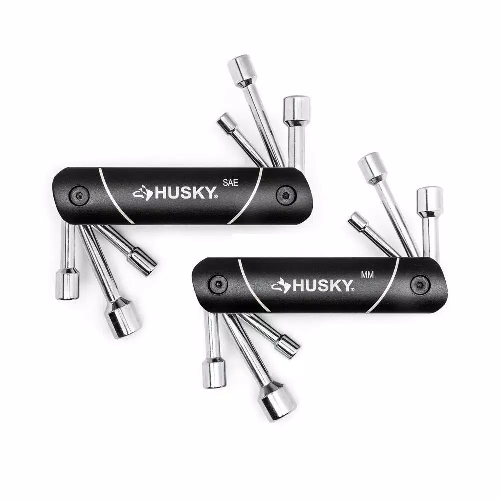 Brand new ⭐ Screwdrivers & Nut Drivers Husky SAE/MM Folding Nut Driver Set (12-Piece) 🎁