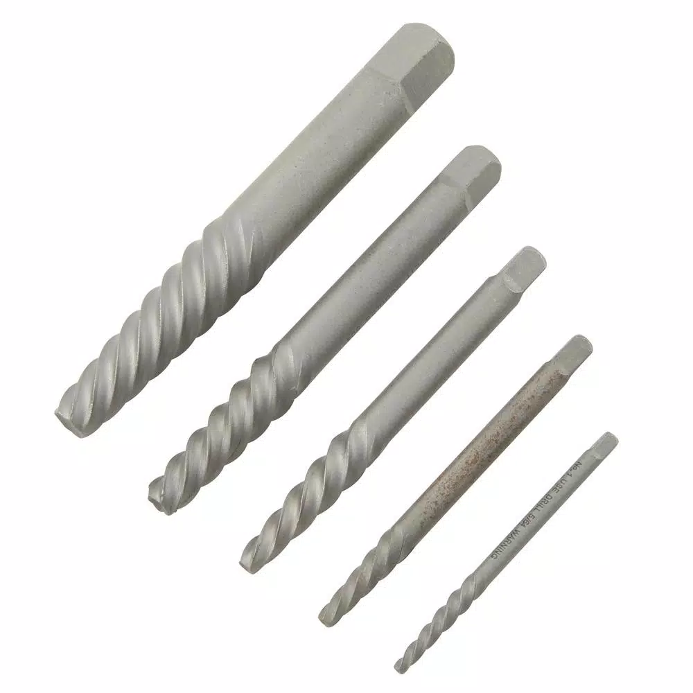 Outlet ❤️ Specialty Hand Tools URREA 1/8 In. To 3/4 In. Pouch Set Of Spiral Bolt Extractors Screws 5 Piece 👏 3 Outlet ❤️ Specialty Hand Tools URREA 1/8 In. To 3/4 In. Pouch Set Of Spiral Bolt Extractors Screws 5 Piece 👏 - Image 3