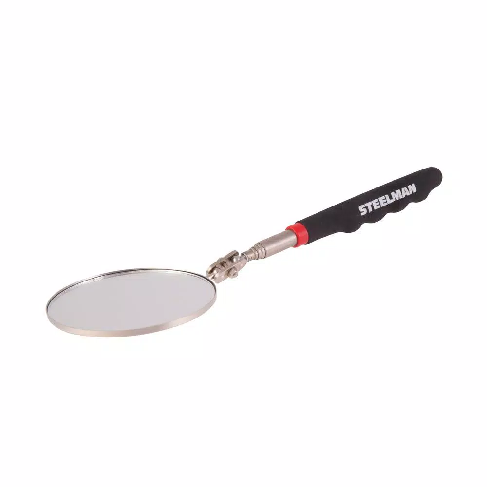 Promo 😉 Specialty Hand Tools Steelman 29 In. L Telescoping 3.25 In. Round Inspection Mirror Tool 👏