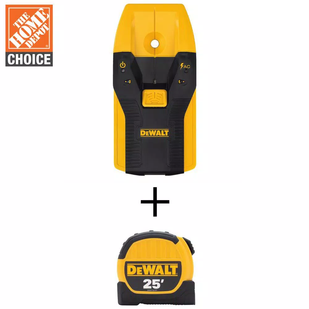 Best reviews of 🤩 Stud Finders DEWALT 3/4 In. Stud Finder With Bonus 25 Ft. Tape Measure 🎉
